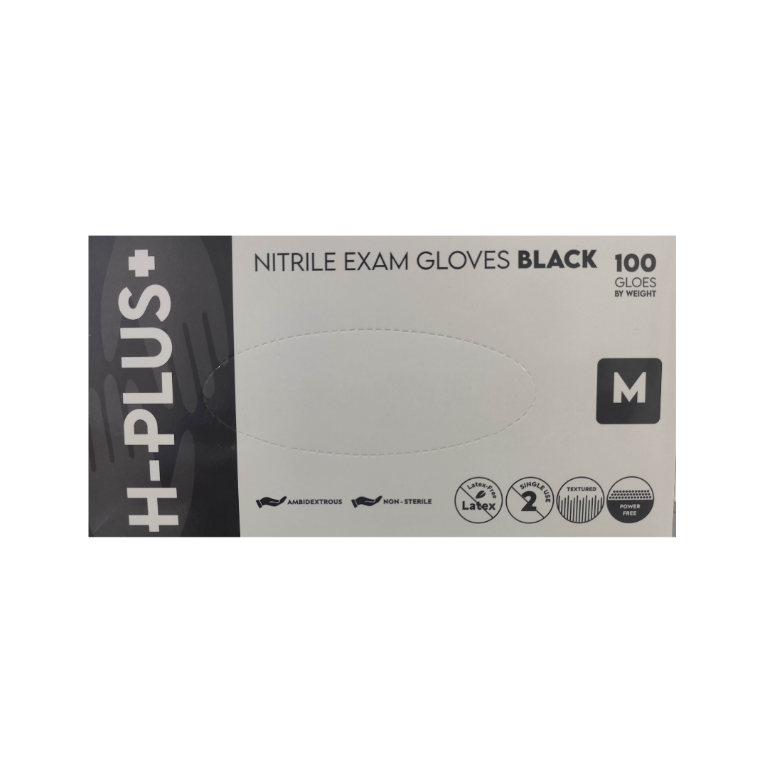 Guantes de Nitrilo Negros 4 Micras de Espesor